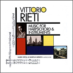  Vittorio Rieti: Music for Harpsichord & Instruments