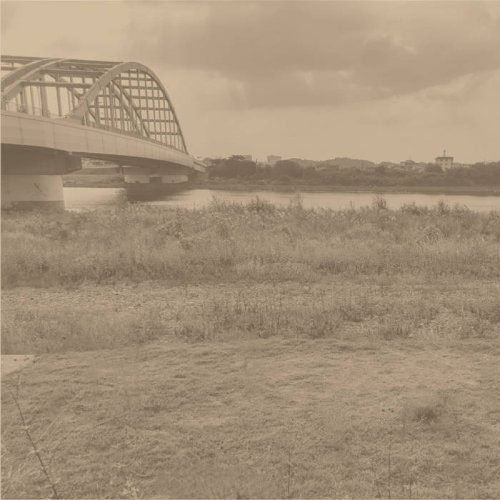  Two Waves, Drawn on Paper